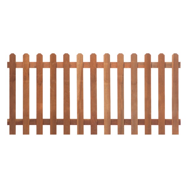Hardhouten tuinhek recht 60 x 180 cm