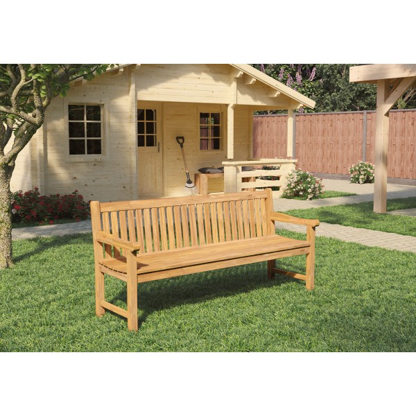 Teak parkbank Norwich 180 cm