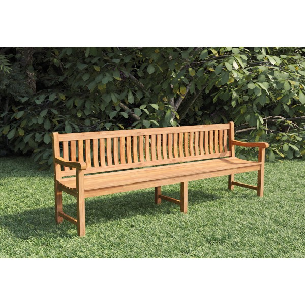 Teak tuinbank Bretagne 210 cm