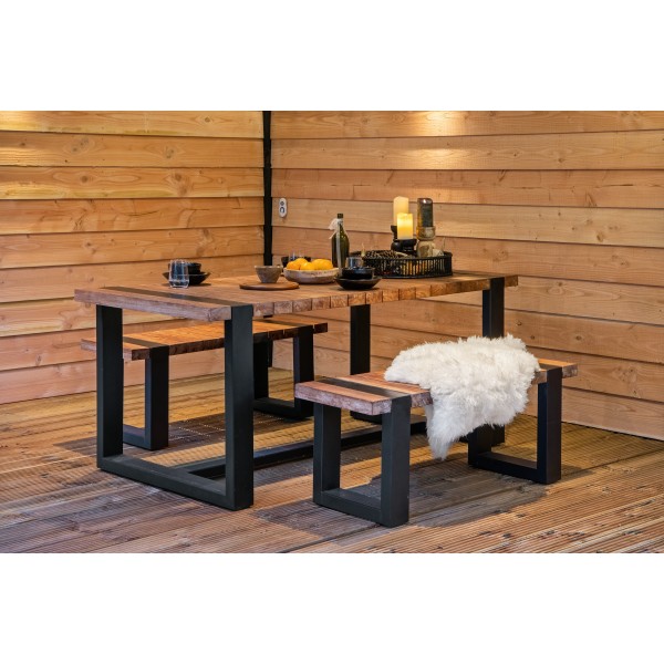 Teak Dinnerset Wellington