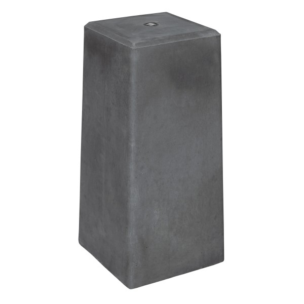 Berton© betonpoer (23,0 x 23,0) > (20,0 x 20,0) x 50,0 cm, antraciet, M20-bus, XL