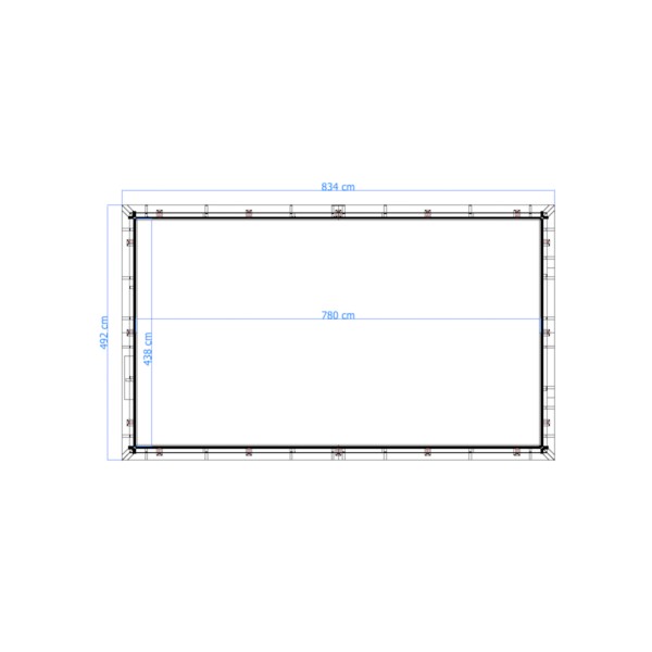 Luxe houten zwembad Playa Forti 8340x4920x1380mm 5 Luxe houten zwembad Playa Forti 8340x4920x1380mm - Afbeelding 5