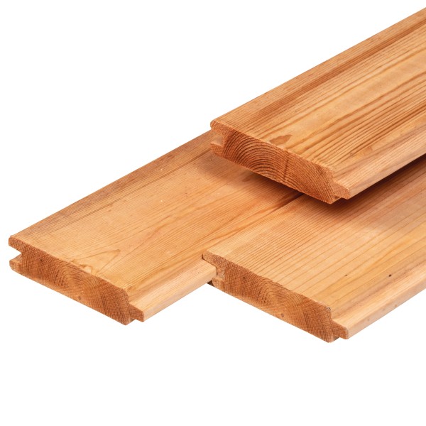 Red Class Wood ME vuren blokhutprofiel 2,8 x 14,5 x 200 cm, gedroogd, geïmpregneerd, geschaafd, 4 ronde hoeken