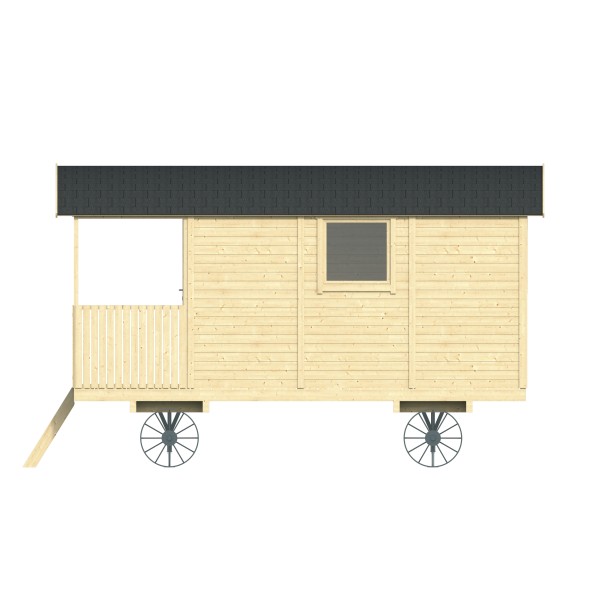 Circuswagen Paddy | 19mm | vuren onbehandeld | 480 x 240 cm | excl. onderstel 4 Circuswagen Paddy | 19mm | vuren onbehandeld | 480 x 240 cm | excl. onderstel - Afbeelding 4