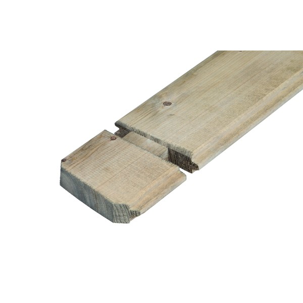 Extra wandlaag Chappo | 28 mm | grijs geïmpregneerd