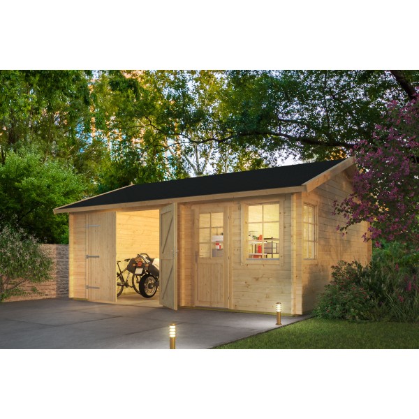 Garage Moa | 44 mm | vuren onbehandeld