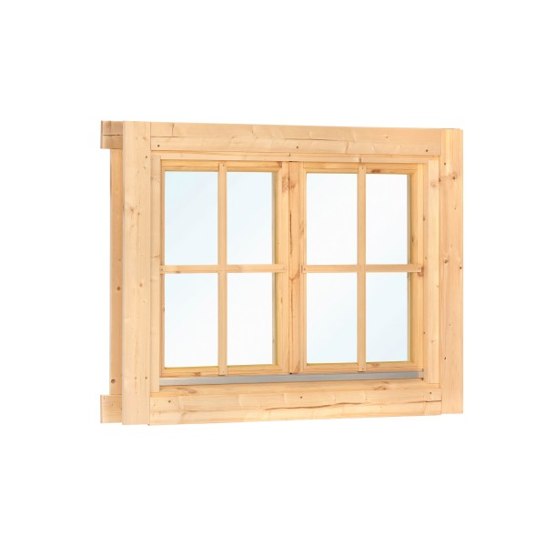 Draai- /kiepraam dubbel L6 vuren 128,5 x 100,5 cm