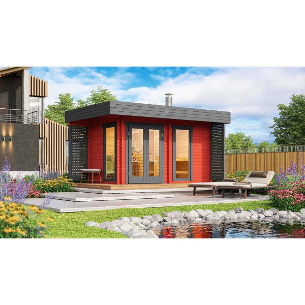 Saunahuis Inari 40 mm