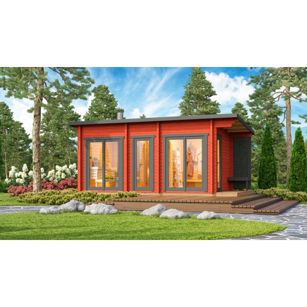 Saunahuis Tampere XL 40 mm