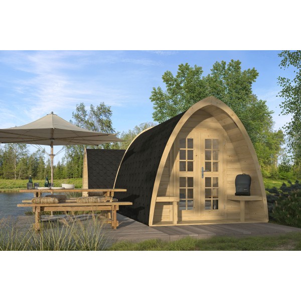 Camping POD 480 | 28 mm | vuren onbehandeld
