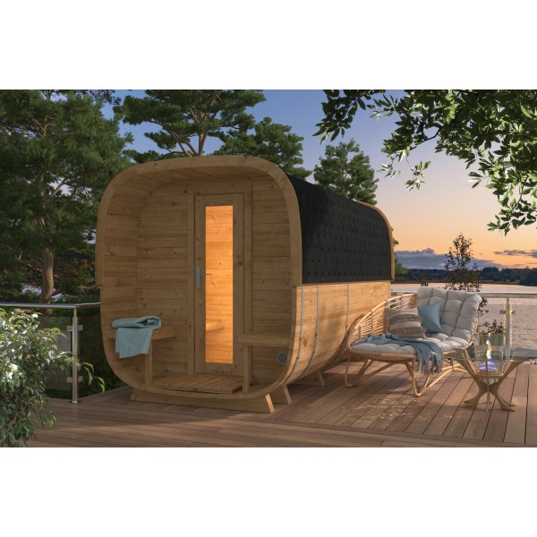 Sauna cube Rovaniemi 390 cm | 42 mm | Thermowood