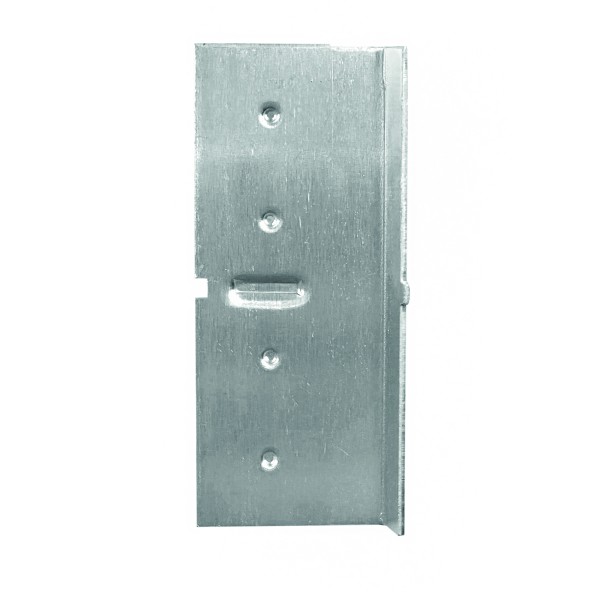 Verbindingsstuk t.b.v. aluminium daktrim