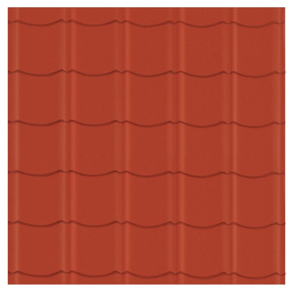 Easy-pan rood glans plaat 86 x 113,5 cm