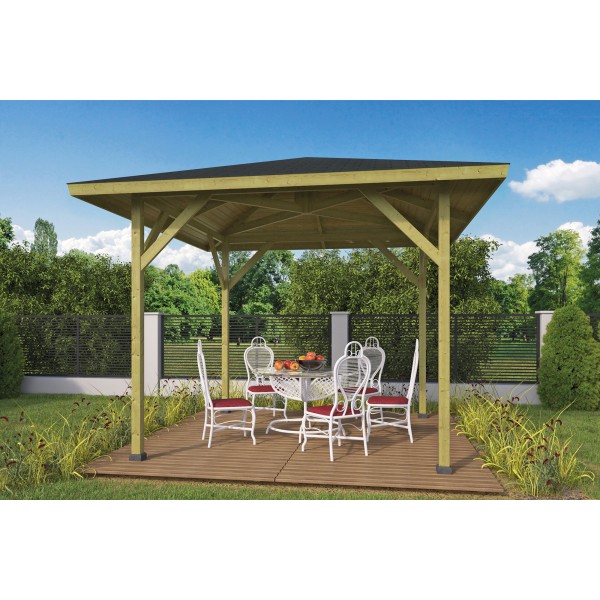 Prieel Econoom vuren groen geïmpregneerd