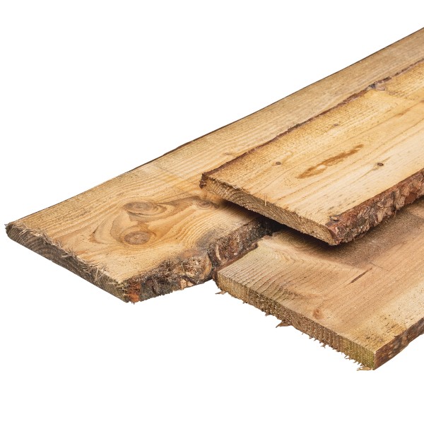 Douglas schaaldeel 1,8 x 15,0-20,0 x 360 cm, vers, fijnbezaagd