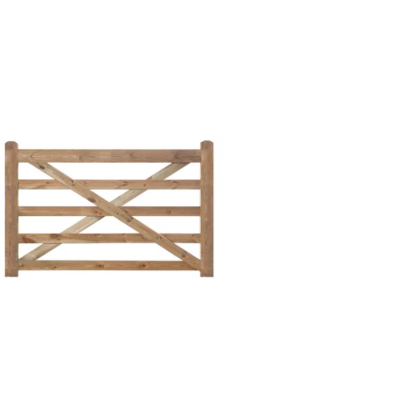 Rustiek tuinhek grenen groen geïmpregneerd 120 x 180 x 4,0 cm