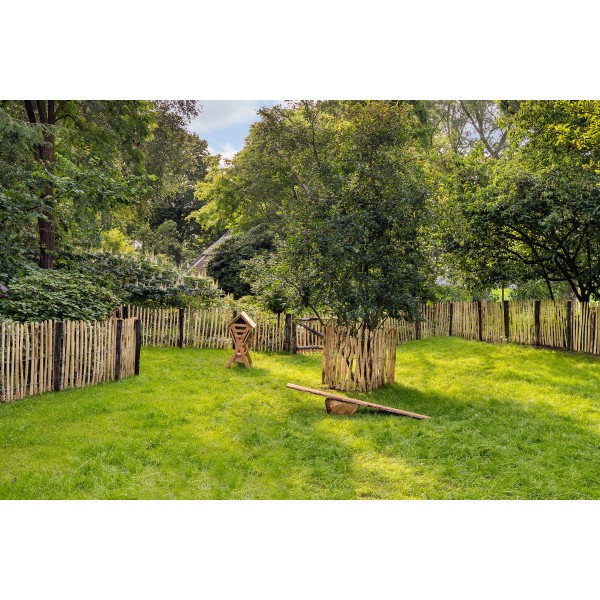 Kastanje pallisade Ø 10,0-120x3000mm, gepunt, geschild 2 Kastanje pallisade Ø 10,0-120x3000mm, gepunt, geschild - Afbeelding 2