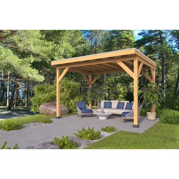 DHZ Zoutelande Red Class Wood 400 x 330 cm