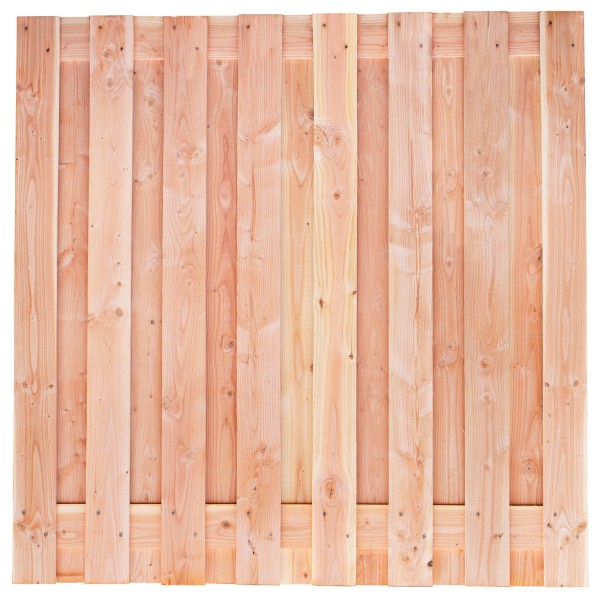 Tuinscherm Winterberg, douglas, RVS-geschroefd, 17-planks (15+2) 180 x 180 cm