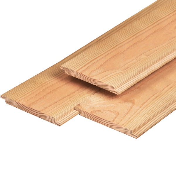 Douglas wisselsponning 1,8 x 19,5 x 300 cm, gedroogd, 3 zijden geschaafd, 1 zijde fijnbezaagd, 2 zijden vellingkant