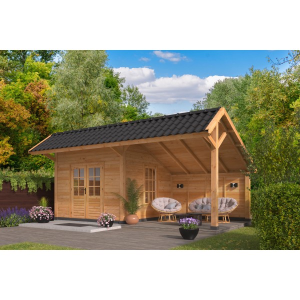 Bergen XL, Type 3 Douglas Gedroogd Potdekselplank blank