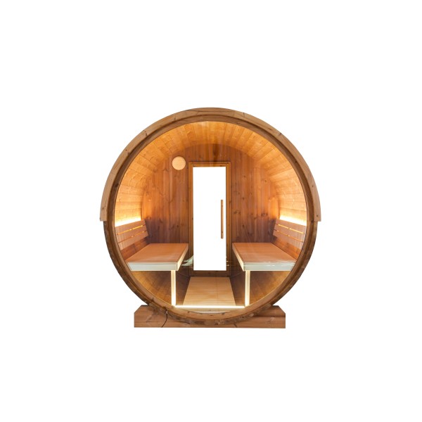 LED-set sauna 180 cm, 2 strips incl. toebehoren