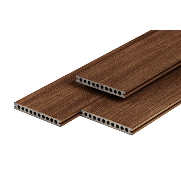 PuraShield composiet vlonderplank 2,3 x 21,0 x 300 cm, ipé, semi-massief, fijne houtnerf, clip systeem