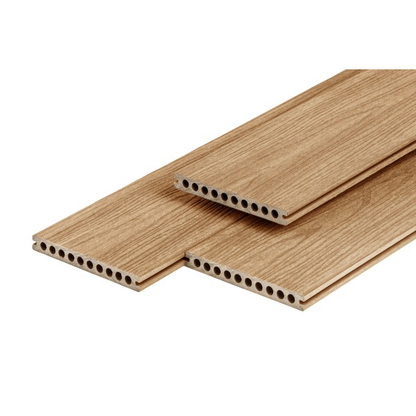 PuraShield composiet vlonderplank 2,3 x 21,0 x 400 cm, cedar, semi-massief, fijne houtnerf, clip systeem