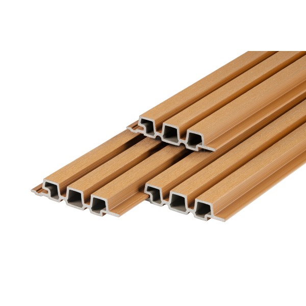 PuraTech 30 composiet triple profiel 3,3 x 17,0 x 390 cm, cedar, fijne houtnerf