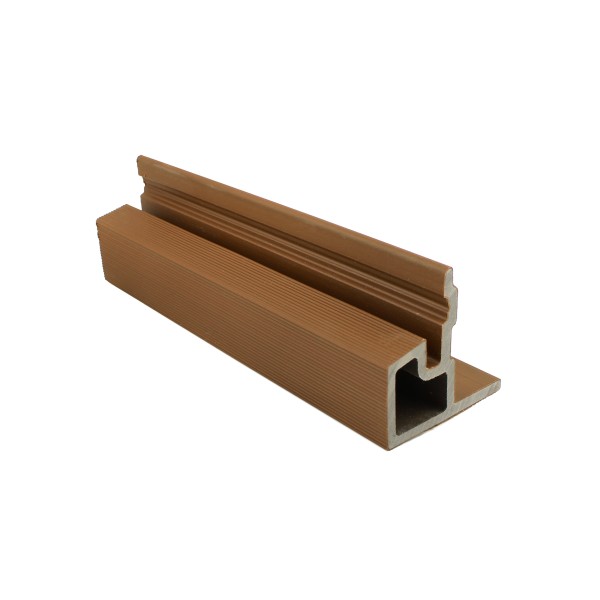 PuraTech composiet eindprofiel 5,8 x 5,8 x 290 cm, teak
