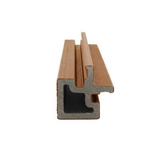 PuraTech composiet hoekprofiel 6,7 x 6,7 x 290 cm, teak