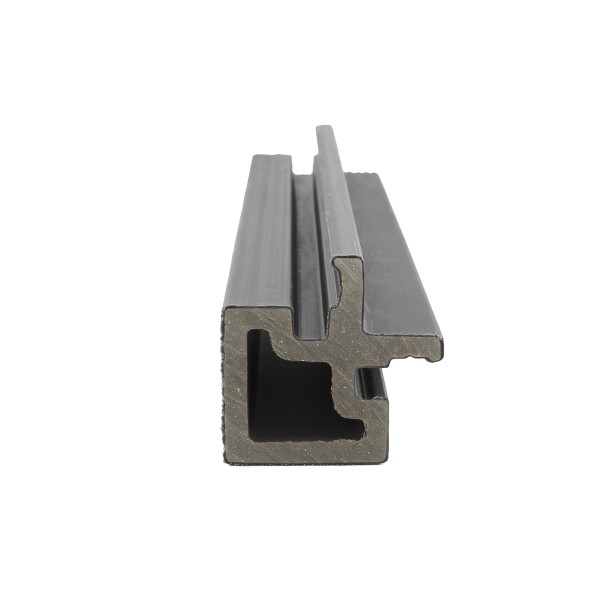 PuraTech composiet hoekprofiel 6,7 x 6,7 x 290 cm, dark grey