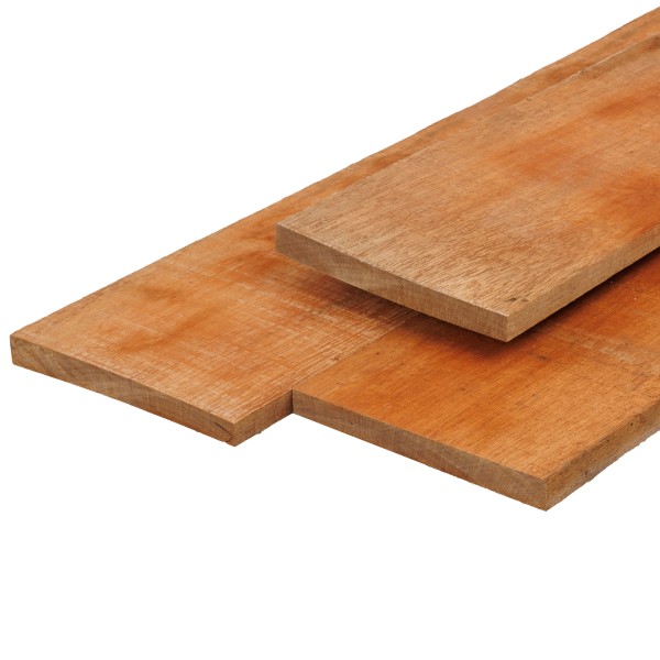 Basralocus hardhout schothout 1,5 x 20,0 x 300 cm fijnbezaagd