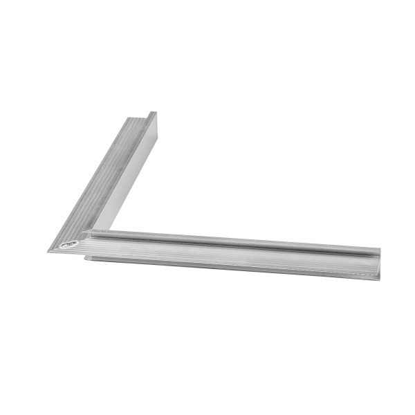 Aluminium daktrim binnenhoek Brute 4,5 x 4,5 x 50 cm