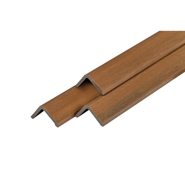 PuraShield composiet hoekprofiel 4,1 x 5,0 x 300 cm, teak