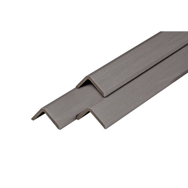 PuraShield composiet hoekprofiel 4,1 x 5,0 x 300 cm, dark grey