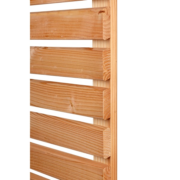 Rhombusscherm Kaprun, douglas, RVS-geschroefd, 180 x 180 cm 2 Rhombusscherm Kaprun, douglas, RVS-geschroefd, 180 x 180 cm - Afbeelding 2