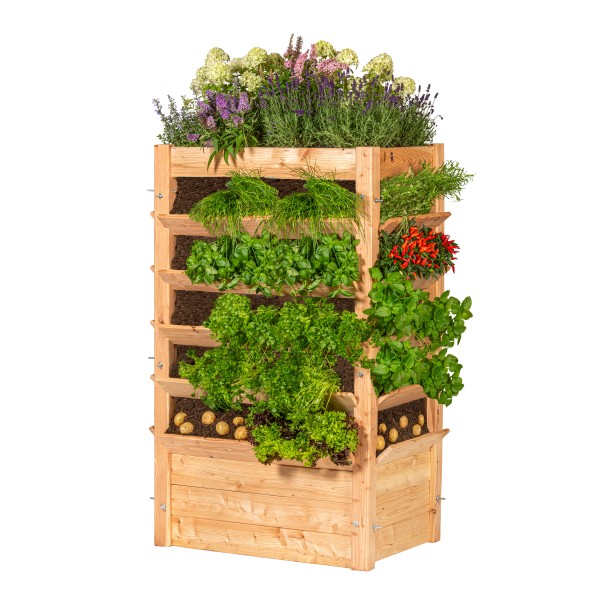 Kruidentoren, lariks B90xD60xH150 cm