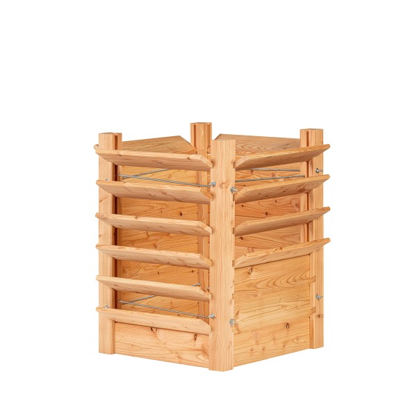 Multi plantenbak/kruidenbak, lariks B60xD60xH80 cm 4 Multi plantenbak/kruidenbak, lariks B60xD60xH80 cm - Afbeelding 4