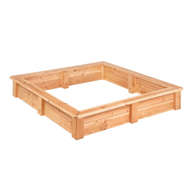 Zandbak vierkant 1200x1200mm, douglas