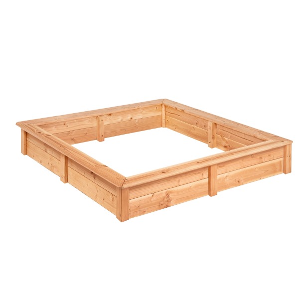 Zandbak vierkant 1800x1800mm, douglas