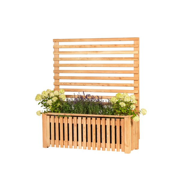 Trellis voor plantenbak Mosel/Elbe 130 x 150 cm