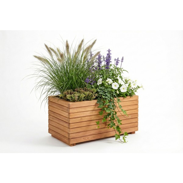 Teakhouten bloembak Moro