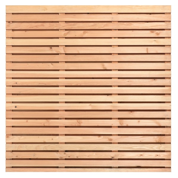 Tuinscherm Villach, douglas, RVS-geschroefd, 40-planks (36+4) 180 x 180 cm