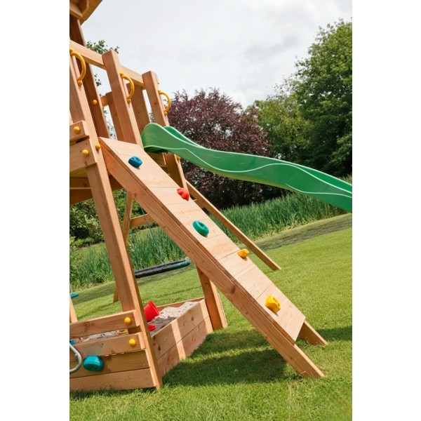 Aanbouwklimwand speeltoestel Wall, douglas