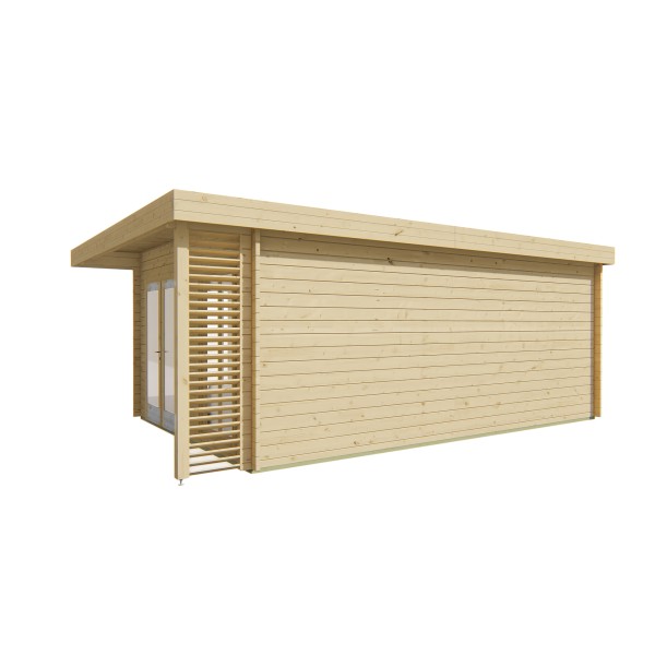 Blokhut - Tuinhuis Hildegard | 44 mm | vuren onbehandeld 6 Blokhut - Tuinhuis Hildegard | 44 mm | vuren onbehandeld - Afbeelding 6
