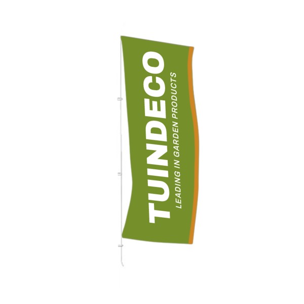 Tuindeco banier, zonder tunnel (groot)