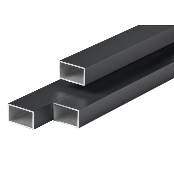 Aluminium onderconstructie zwart 30x50x4000mm