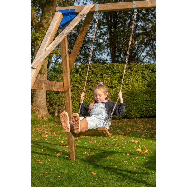 Aanbouwschommel speeltoestel Swing, geschaafd grenen
